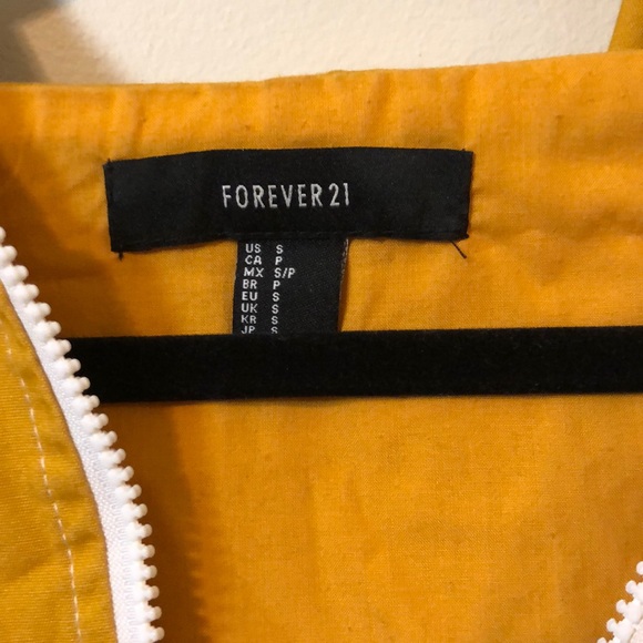 Yellow Utility Jacket - Picture 3 of 4
